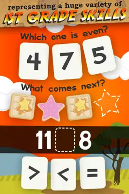 Game screenshot Первая математика apk