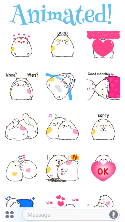 Fat Funny Hamster Animated