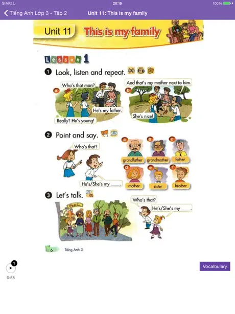 Tiếng Anh Lớp 3 - Tập 2
