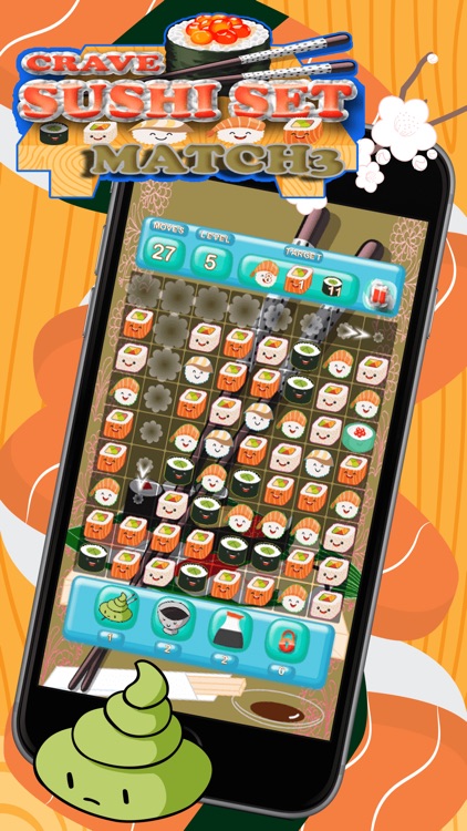 Crave Sushi Set Match 3