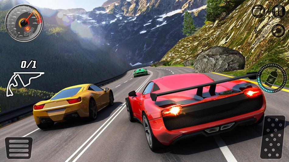 #2. Real Turbo Car Racing 3D (iOS) 由: Muhammad Usman Shah