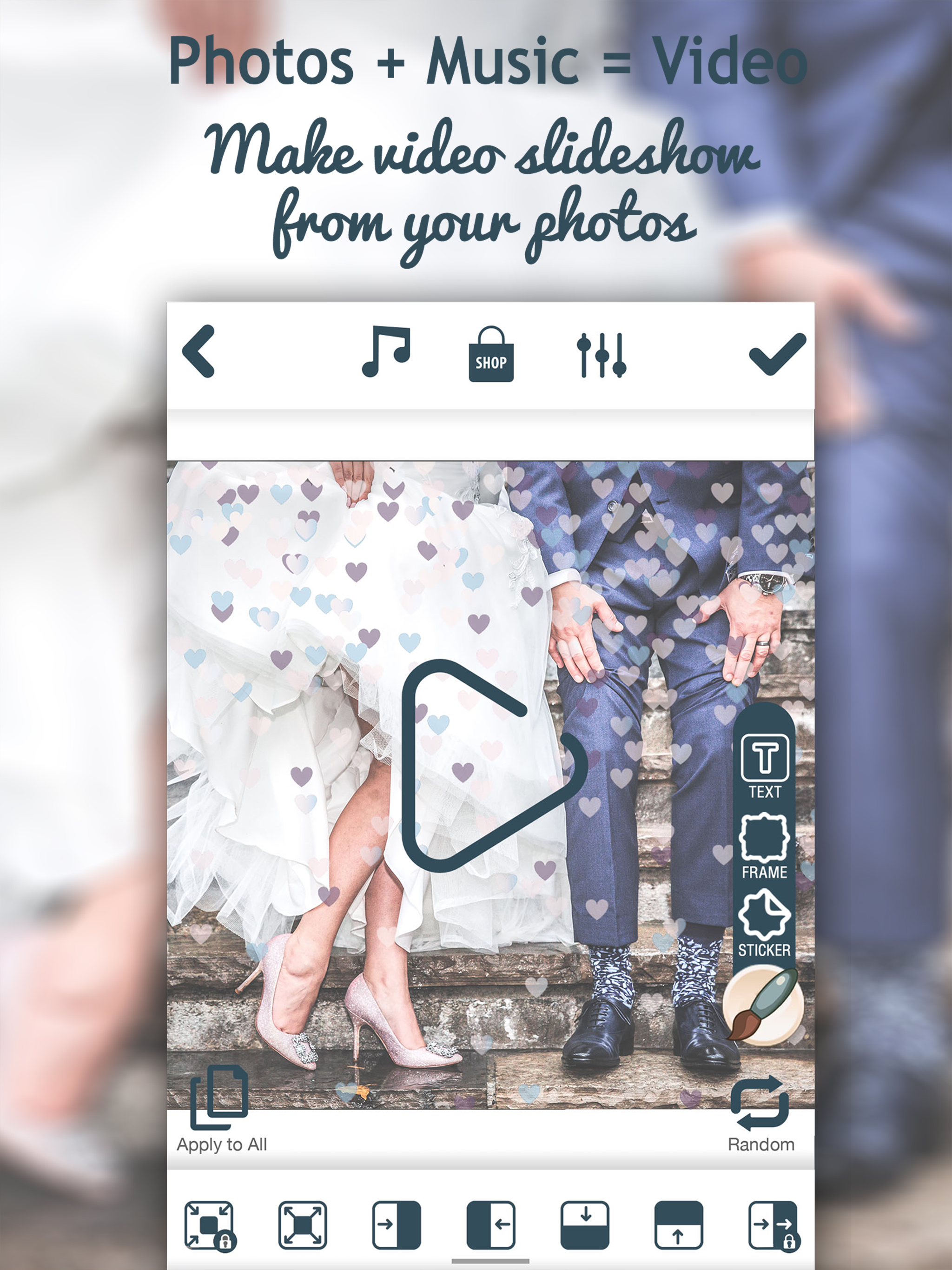 Wedding Photos Slide.show – Create a Short Video