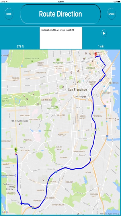 San Francisco CA Offline City Maps with Navigation screenshot-4
