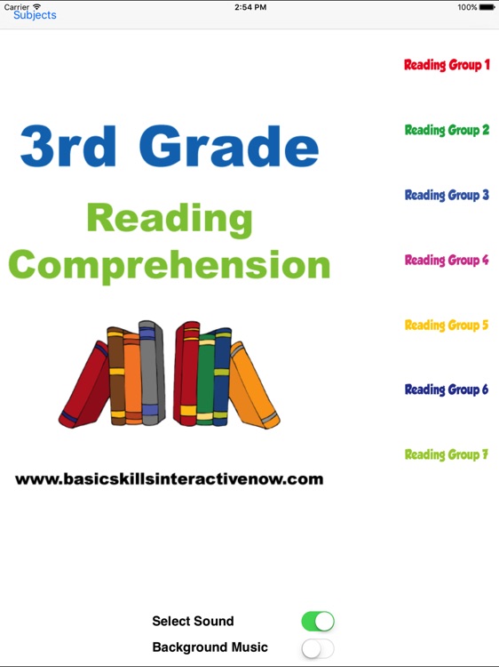 3rd Grade Reading Comprehension