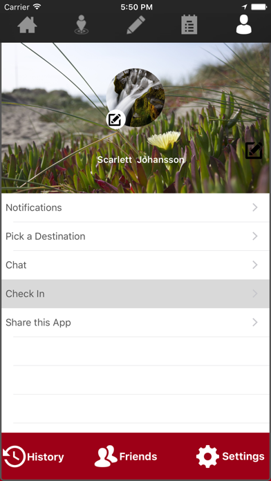 App screenshot
