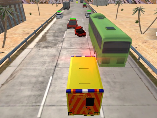 Screenshot #6 pour London Ambulance Traffic Racer
