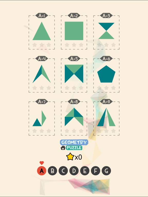 Screenshot #5 pour Puzzle géométrique