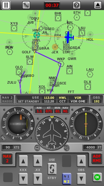 Radio Navigation Simulator Student - IFR Trainer screenshot-4