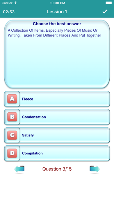 Screenshot #2 pour English Learner's Pocket Vocabulary
