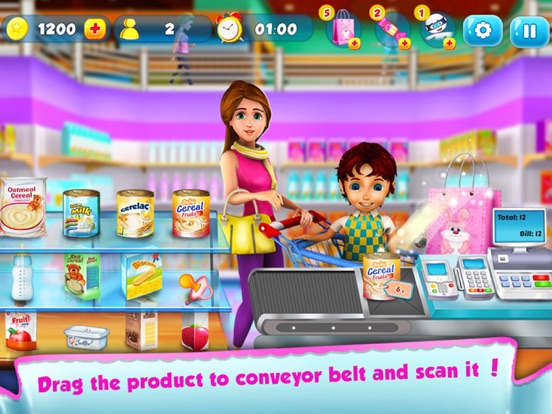 Screenshot #5 pour Baby Supermarket Manager - Time Management Game