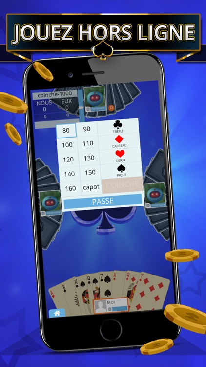 Coinche Offline - Single Player