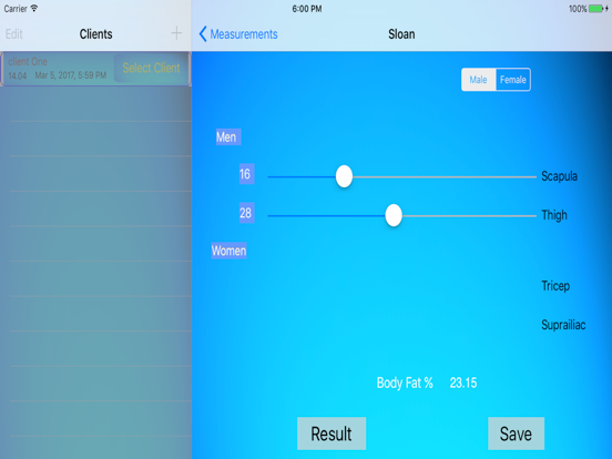 Screenshot #6 pour CaliperBMI