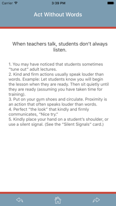 Positive Discipline Teacher Tool Cards screenshot 3
