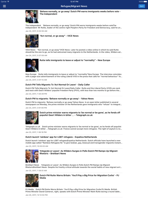 Screenshot #5 pour Dutch News in English