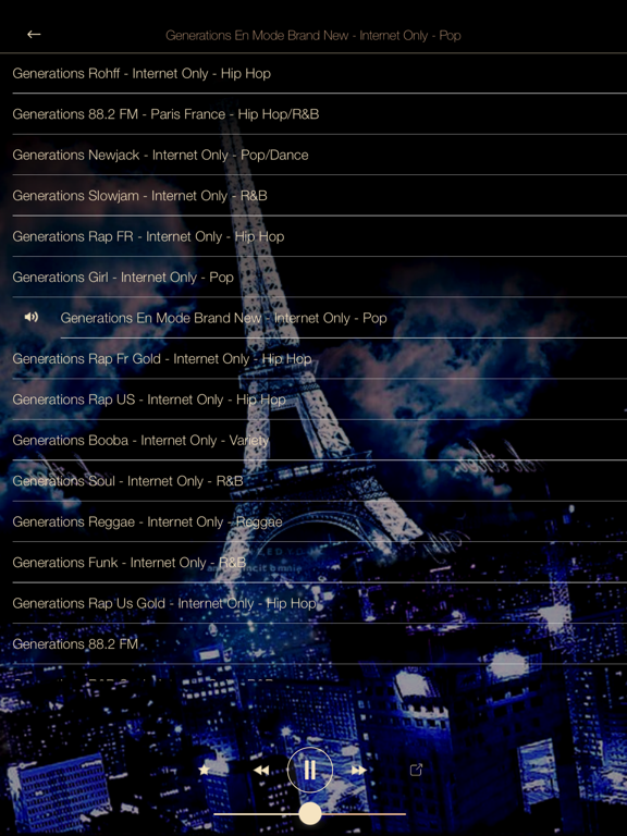 Screenshot #5 pour France Music Radio ONLINE