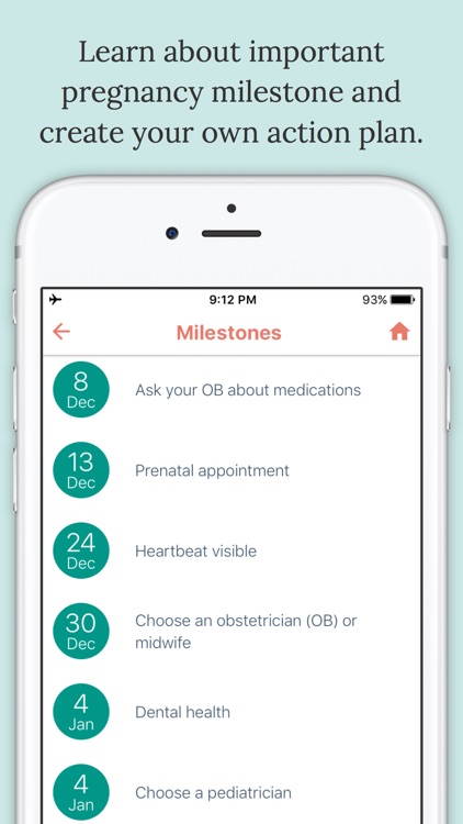 Keystone First Bright Start® Pregnancy Tracker screenshot-3