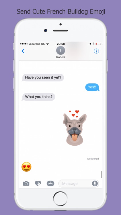 FrenchieMoji - French Bulldog Emojis