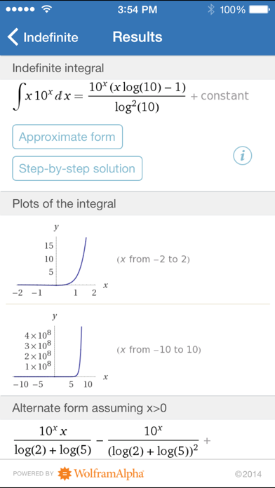 Screenshot #3 pour Wolfram Calculus Course Assistant