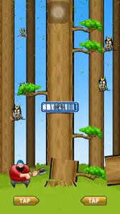 Timber Game screenshot #3 for iPhone