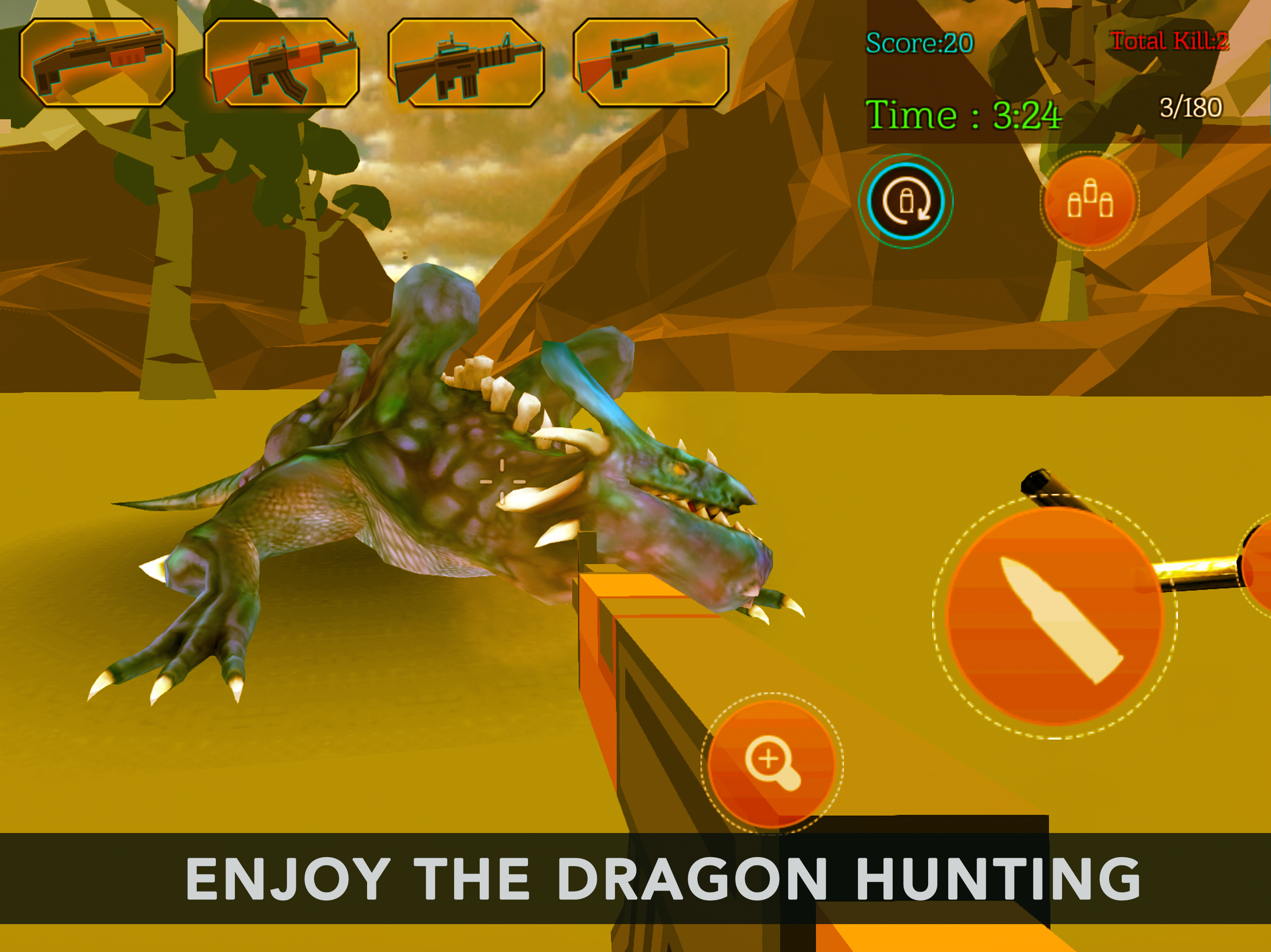 Guns & Dragons - Wild Elite Hunting 2017