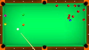 Snooker trick shot - champion cue sports 8 ball screenshot