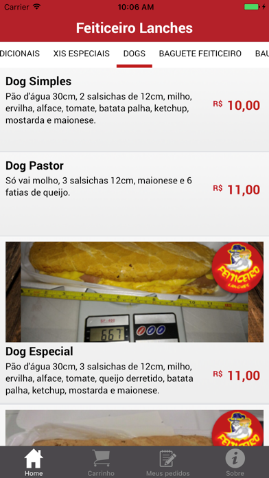 Screenshot #3 pour Feiticeiro Lanches