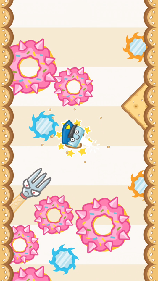 #5. Toaster Swipe: Addicting Jumping Game (iOS) 由: Aurimas Garuolis
