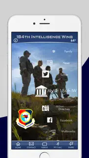 184th intelligence wing iphone screenshot 2