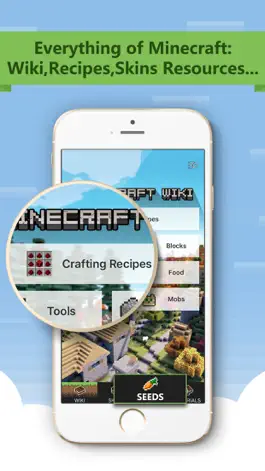 Game screenshot Pocket Box for Minecraft - Skins,Maps & Wiki mod apk