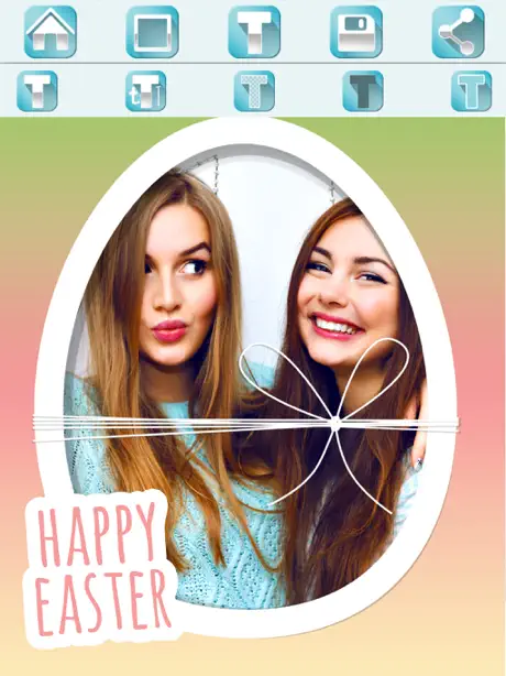 Happy Easter photo frames for album – Pic editor