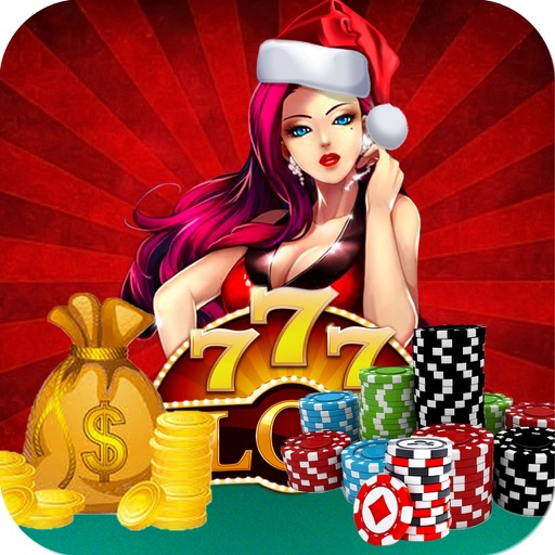 Super Santa Rich Girl Slots Game icon