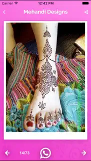 How to cancel & delete indian & arabic mehndi designs & photos offline 3