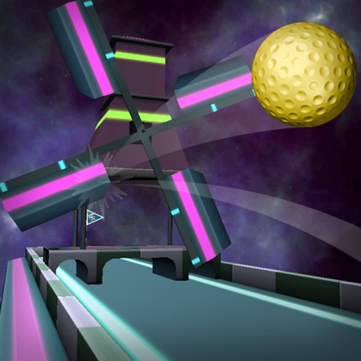 Space Golf 3D Icon