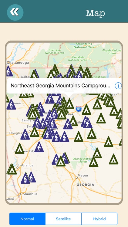 Georgia State Campgrounds & Hiking Trails