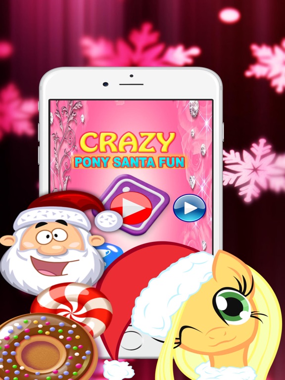 Screenshot #4 pour Mignon Poney et le Père Noël Action Puzzle Games