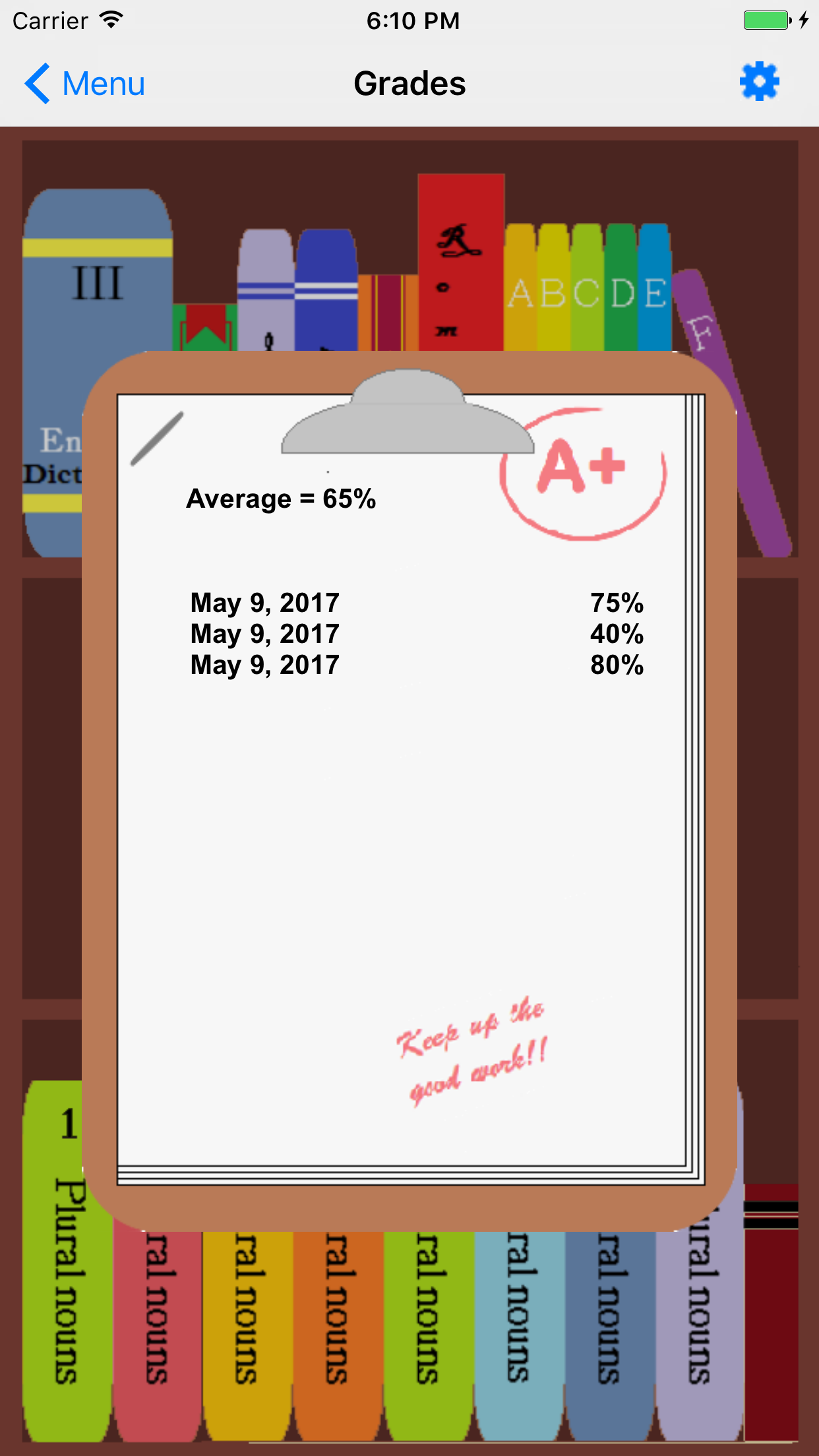 Irregular Nouns screenshot 4