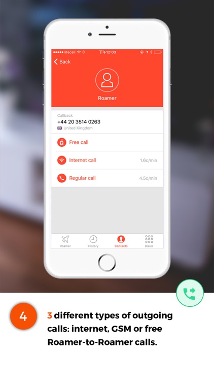 Roamer-Goodbye Roaming &Cheap international calls screenshot-3