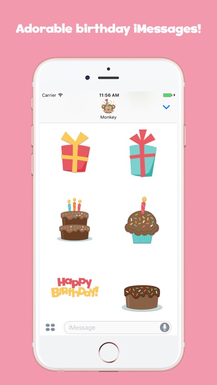 Adorable Monkey Stickers