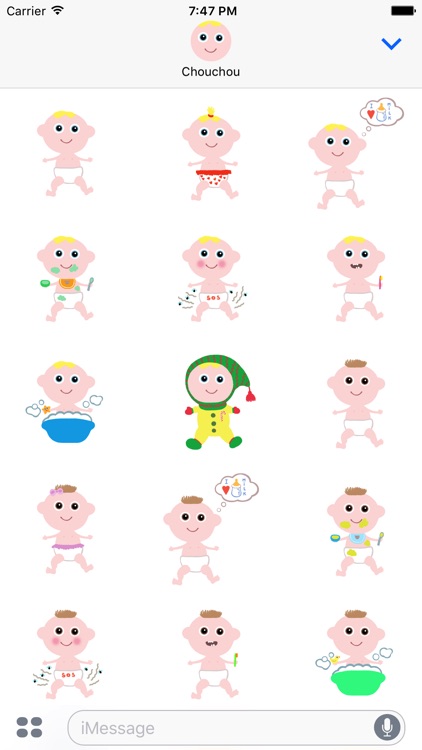 Baby Boom Cute Stickers