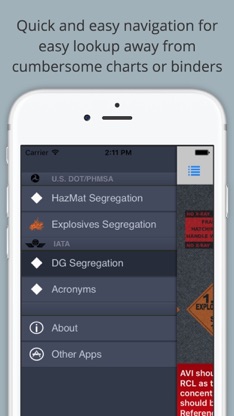 Hazmat Load  Segregation Guide screenshot 5