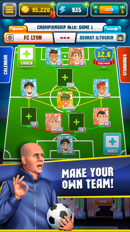 #1. Soccer Academy Simulator (iOS) 由: Appscraft