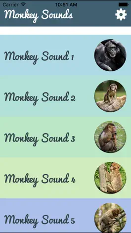 Game screenshot Monkey Sounds - Funny Sounds for kid apk