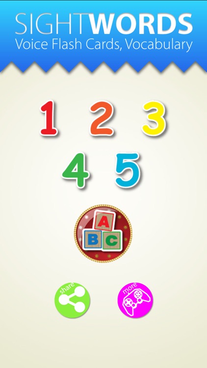 Sight Words -Voice Flash Cards,Vocabulary,Sentence