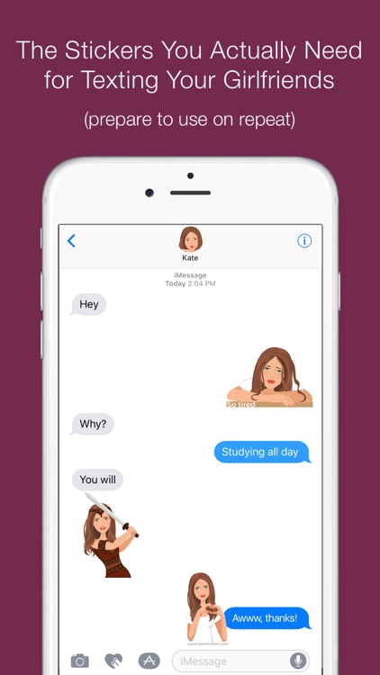 Telle-Kate: Chic stickers for women & girl talk