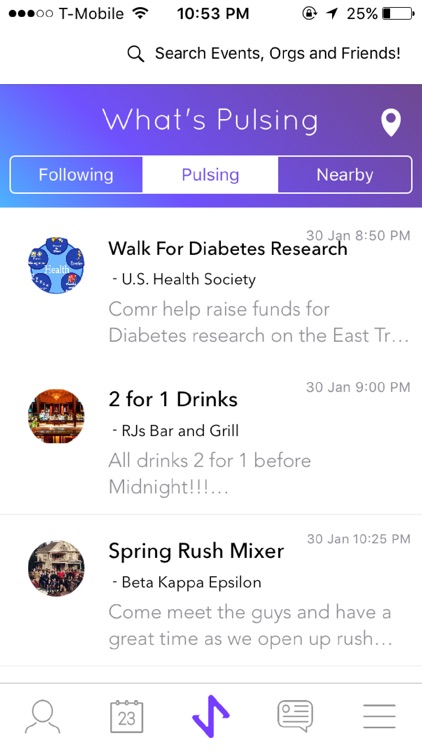 Pulse: Anytime, Anyplace, Anywhere