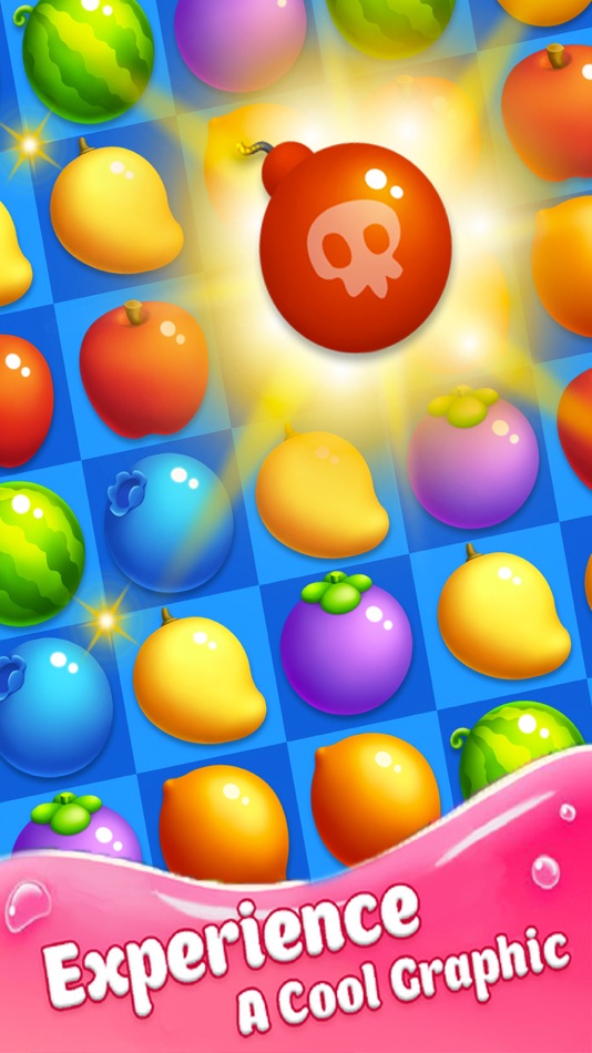 Fruits Crush Legend Delicious Sweetest Match 3 - 1.1 - (iOS)