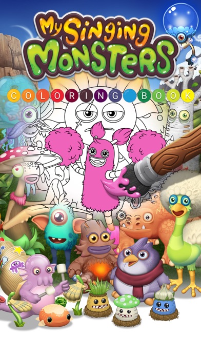 My Singing Monsters: Coloring Bookのおすすめ画像1