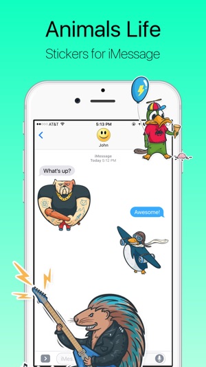 Animals Life Stickers(圖1)-速報App