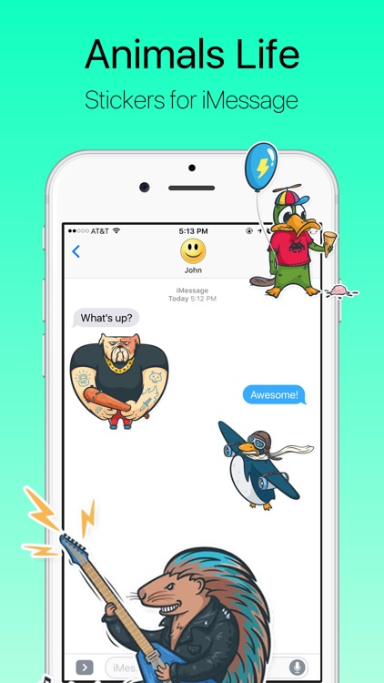 Animals Life Stickers