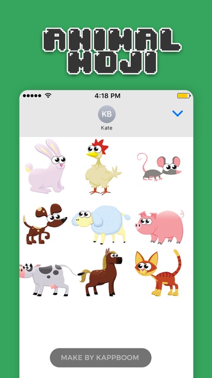 Cute Animal Sticker screenshot-4